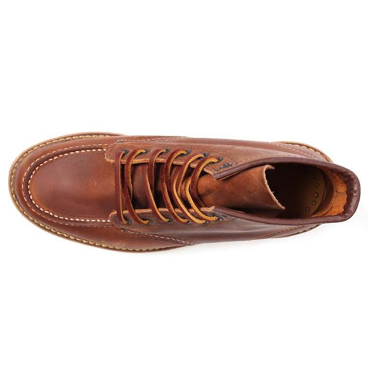 Red Wing レッドウィング 6inch CLASSIC MOC 6インチ クラシックモック 1907 カッパー 国内正規品の画像