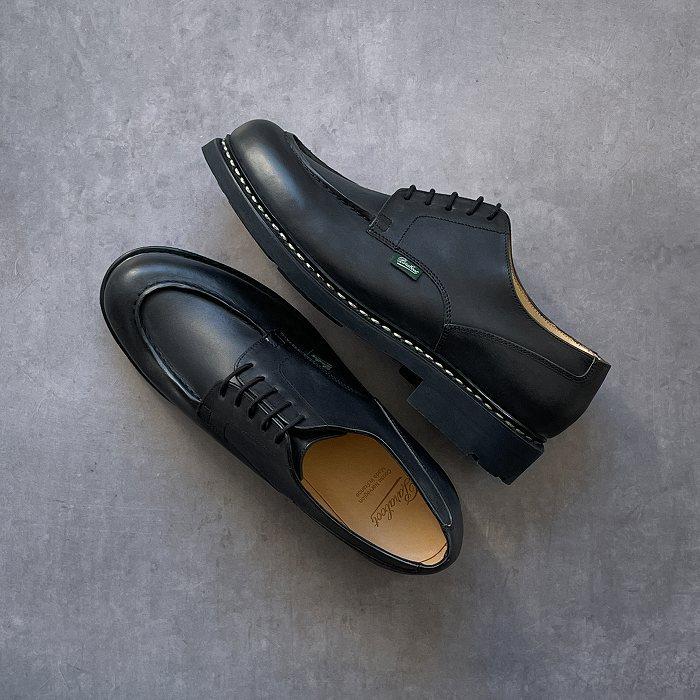 Paraboot 大きいサイズ パラブーツ シャンボード 710709 NOIRE Paraboot 大きいサイズ パラブーツ シャンボード 710709 NOIRE