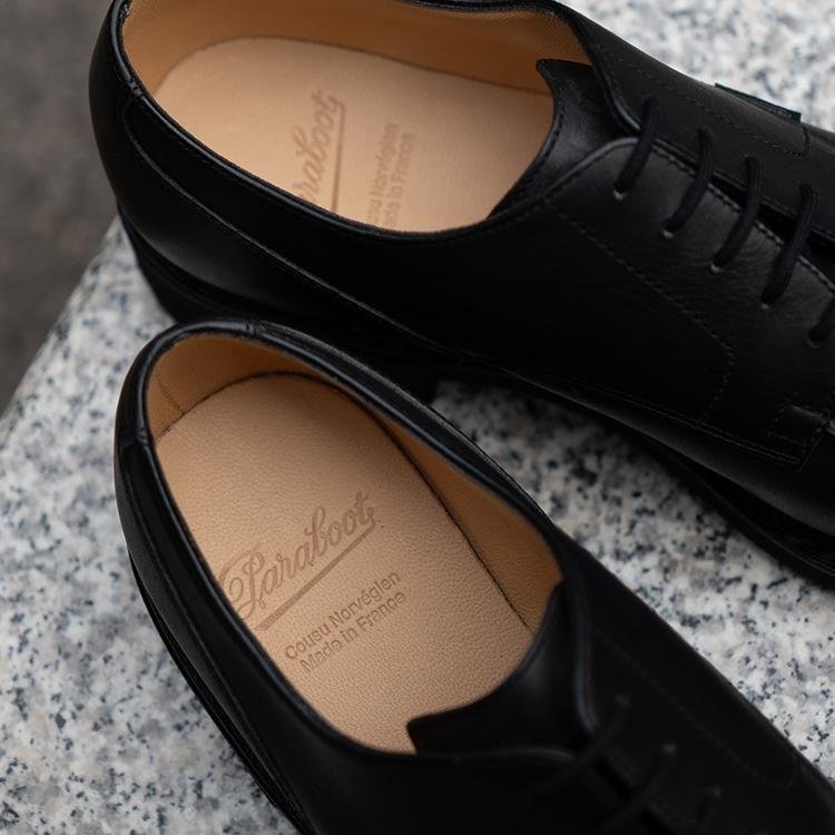 パラブーツシャンボード　黒サイズ7 パラブーツ CHAMBORD(シャンボード) サイズ7 - 中古革靴販売|革靴の