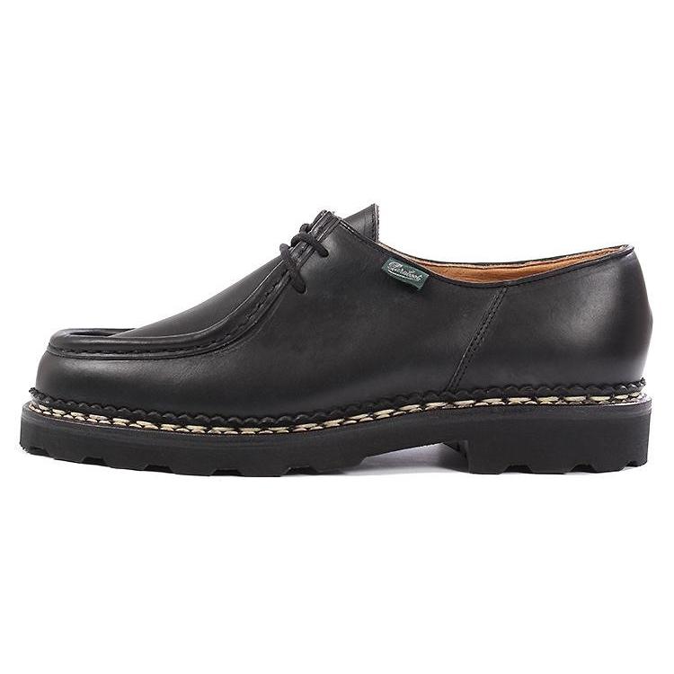 Paraboot パラブーツ ミカエル 715604 NOIRE-LIS NOIR Blackの画像