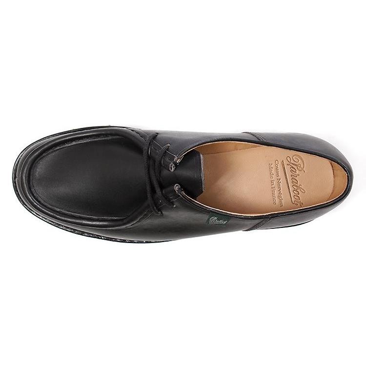 Paraboot パラブーツ ミカエル 715604 NOIRE-LIS NOIR Blackの画像
