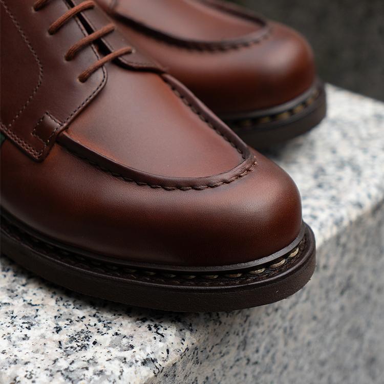 大きいサイズ Paraboot パラブーツ CHAMBORD シャンボード 710708 MARRON-LIS MARRON Brownの画像