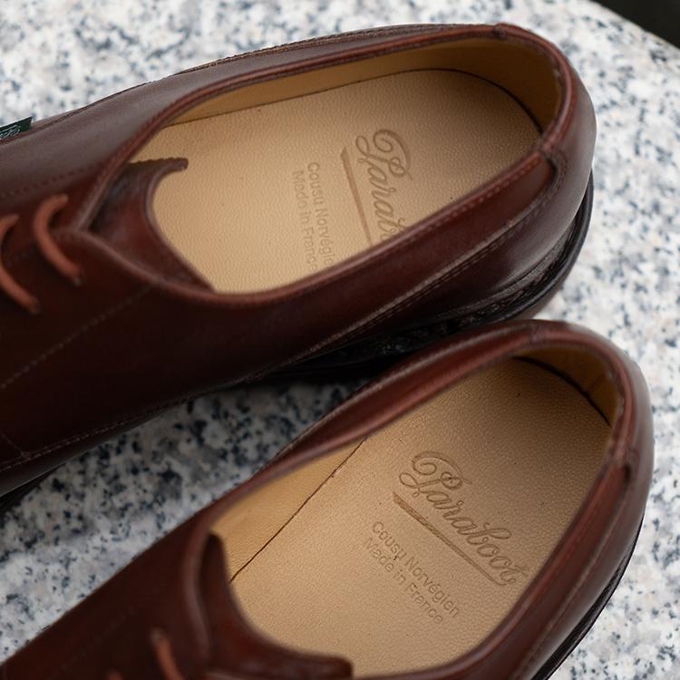大きいサイズ Paraboot パラブーツ CHAMBORD シャンボード 710708 MARRON-LIS MARRON Brownの画像