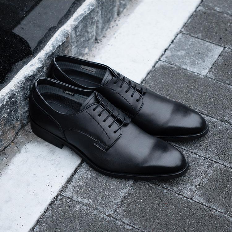 REGAL リーガル プレーントゥビジネスシューズ ラバーソール　雨の日用 REGAL リーガル プレーントゥビジネスシューズ ラバーソール 雨の日用