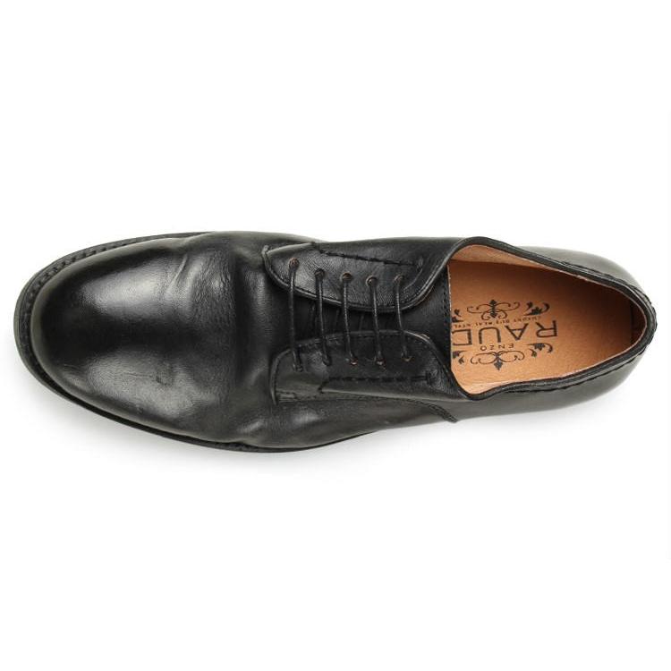 RAUDI ラウディ メンズ シューズ プレーントゥ オックスフォードシューズ R-82105 ブラック |  | 02