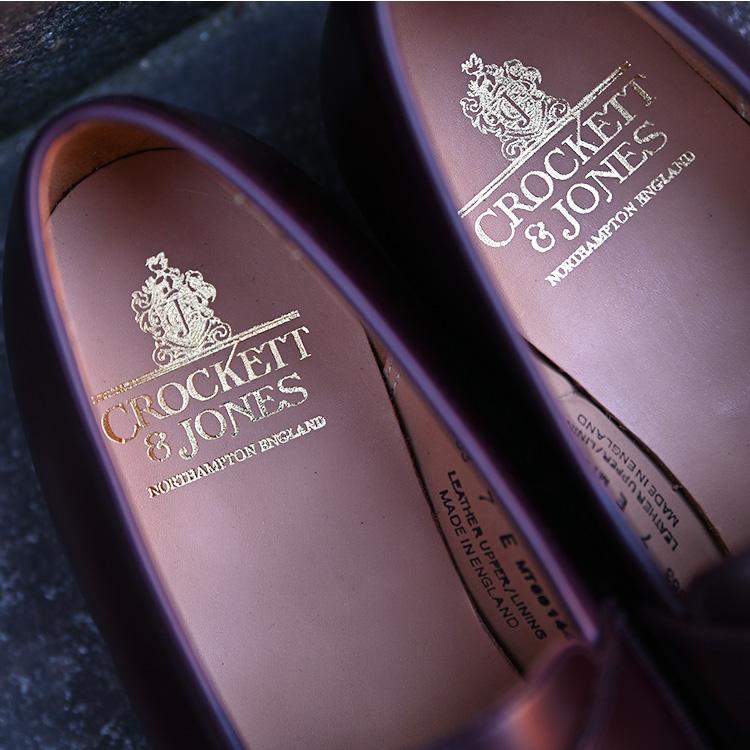 Crockett & Jones クロケットアンドジョーンズ BOSTON ボストン 28363A-D13L1 バーガンディの画像