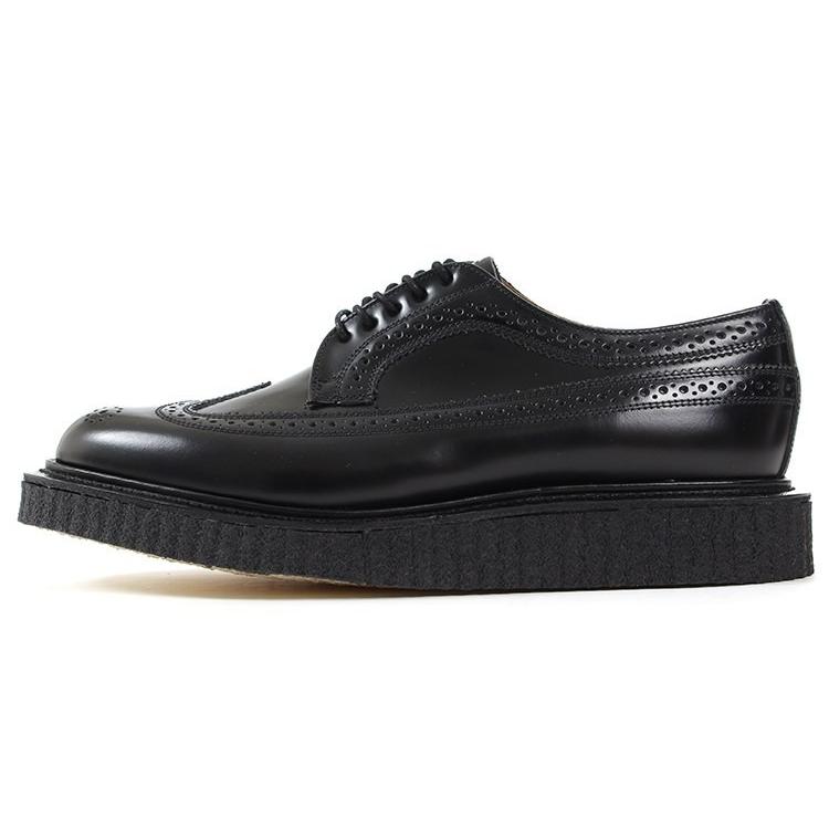 【最終価格】GEORGE COXウイングチップ フルブローグ厚底UK7メダリオン 2025年最新】ジョージコックス ウィングチップの人気アイテム