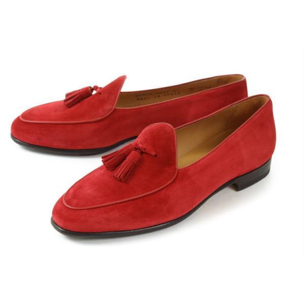 Pacomilano パコミラン スペイン製 メンズ タッセルローファー 4951 レッドスエード Sale 靴の大型専門店 Next Focus 通販 Yahoo ショッピング