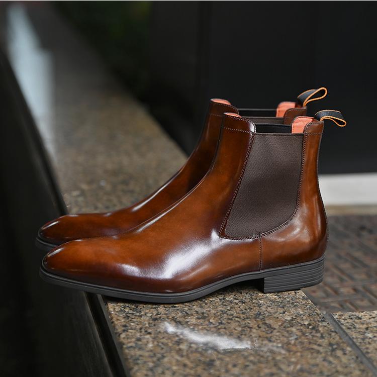 SANTONI GWも休まず出荷 Santoni サントーニ メンズ サイドゴア SANTONI GWも休まず出荷 Santoni サントーニ メンズ サイドゴア