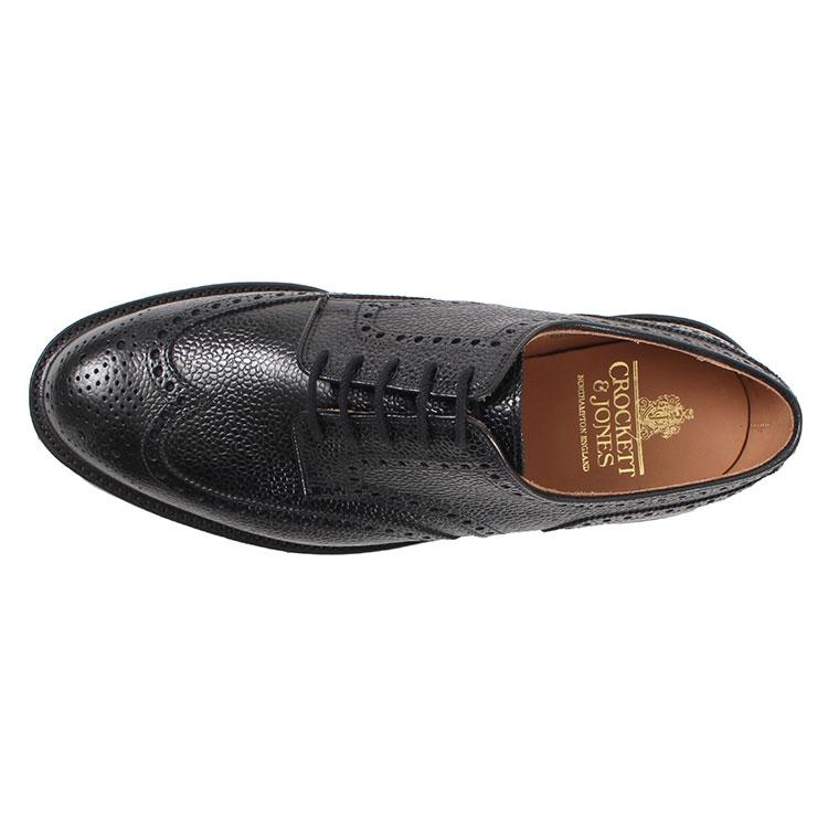 Crockett & Jones クロケットアンドジョーンズ PEMBROKE ペンブローク 28679A-G01U2 ブラックスコッチグレインの画像