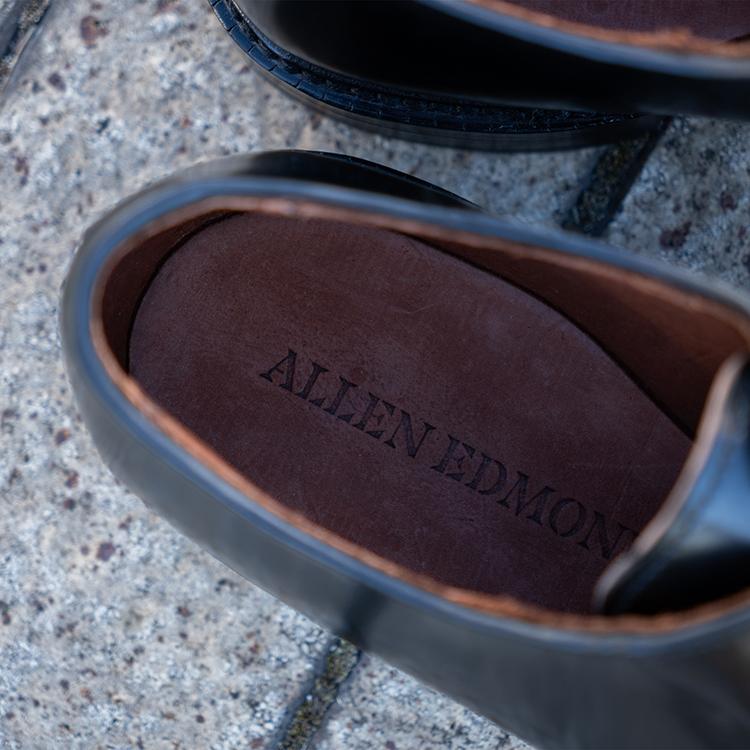 ALLEN EDMONDS アレンエドモンズ LEEDS SHELL CORDOVAN リーズ シェルコードバン 9501 D ブラック | Allen Edmonds | 06