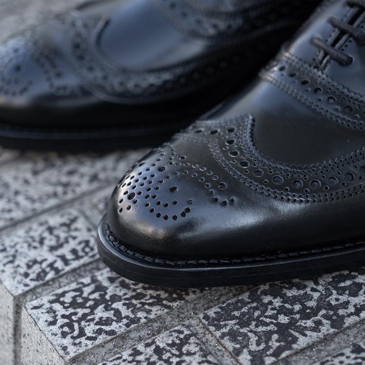 ALLEN EDMONDS アレンエドモンズ CAMBRIDGE SHELL CORDOVAN ケンブリッジ シェルコードバン 8605 D ブラックの画像