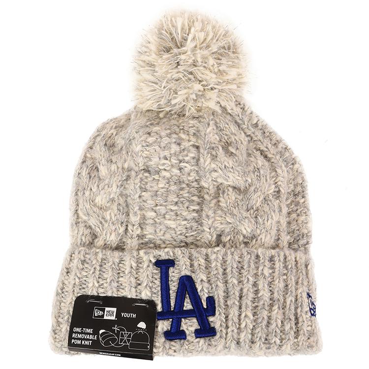 NEW ERA（ニューエラ） キッズ・ユースサイズ ポンポンニット帽