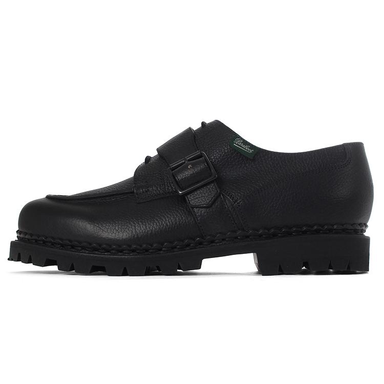 Paraboot × ENGINEERED GARMENTS パラブーツ エンジニアド ガーメンツ CHAMBORD BRIDE 234647 GR NOIR ブラックの画像