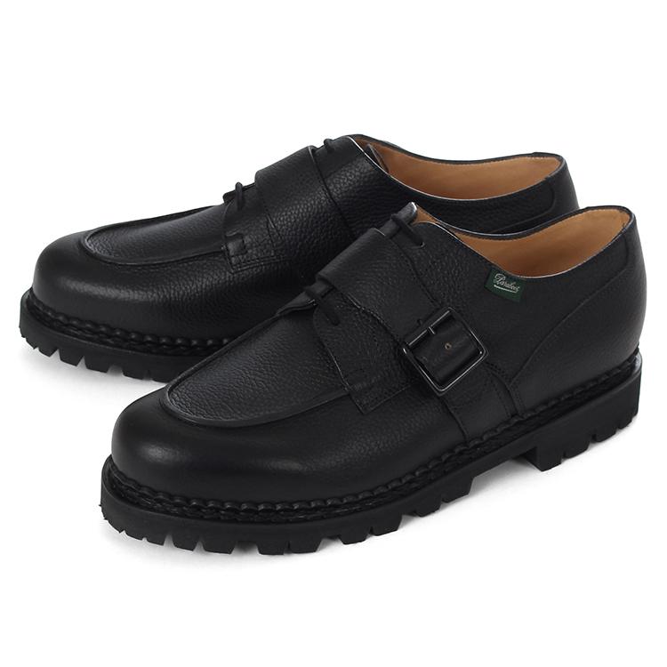 Paraboot × ENGINEERED GARMENTS パラブーツ エンジニアド ガーメンツ CHAMBORD BRIDE 234647 GR NOIR ブラックの画像