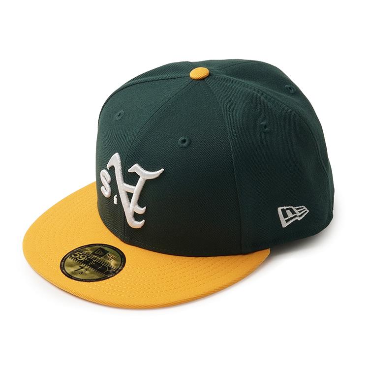 59FIFTY アスレチックス キャップ 帽子 NEW ERA ニューエラ アップ