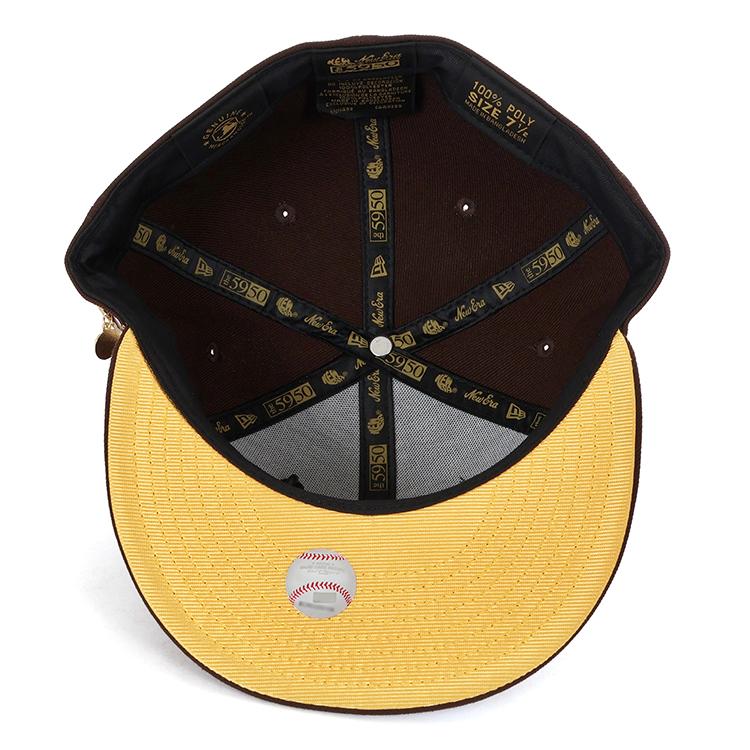 サンディエゴ パドレス キャップ 帽子NEW ERA ニューエラ 59FIFTY Day 2025 ブラウン | 59FIFTY | 05
