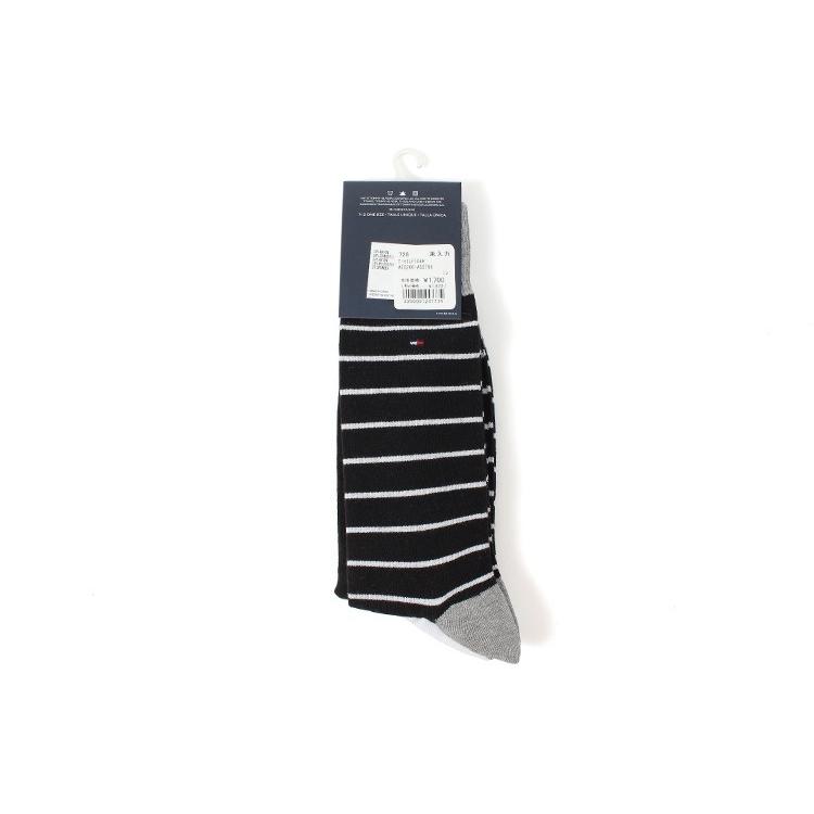 TOMMY HILFIGER トミーヒルフィガー メンズ クルーソックス 2足セット