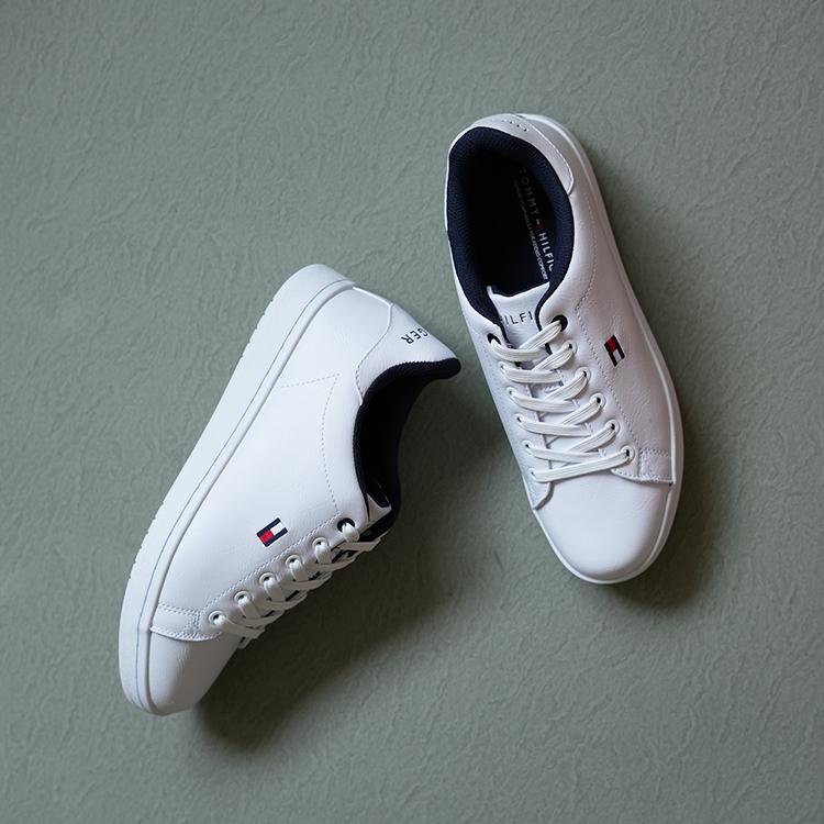 トミー TOMMY HILFIGER（トミー ヒルフィガー） LENDAR ホワイトマルチ