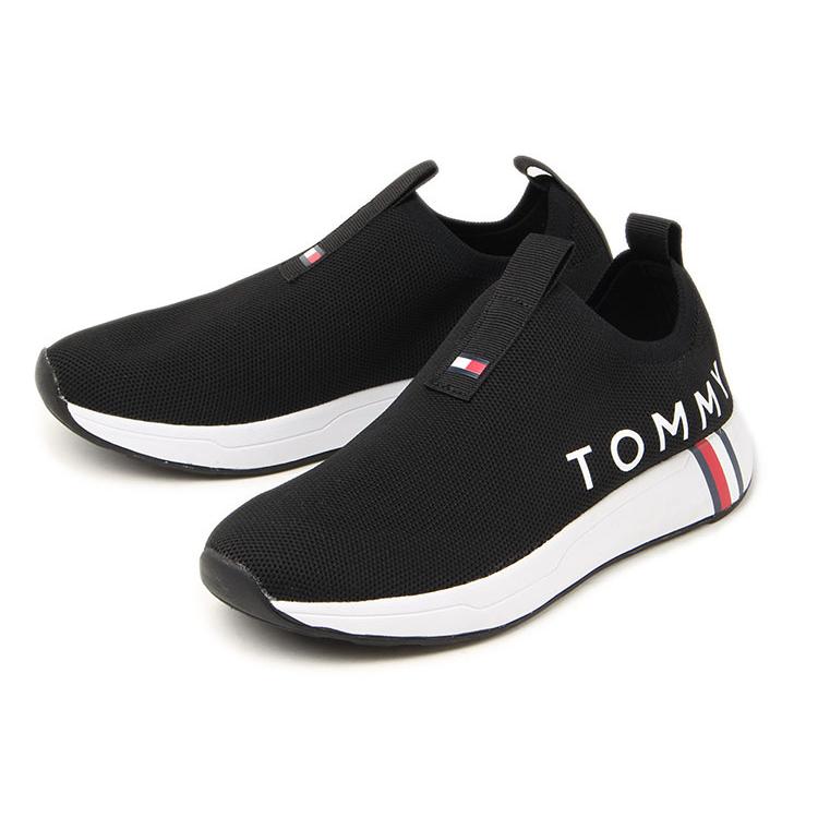 TOMMY HILFIGER トミーヒルフィガー ALIAH ブラックの画像