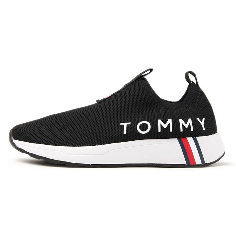 TOMMY HILFIGER トミーヒルフィガー ALIAH ブラックの画像