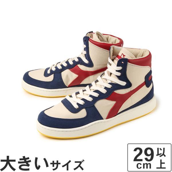 大きいサイズ メンズ スニーカー 29cm 29 5cm 30cm 30 5cm 31 5cm Diadora Heritage ディアドラ ヘリテージ マイ バスケット マクナイリー キャンバス Off Price B Next Focus 通販 Yahoo ショッピング