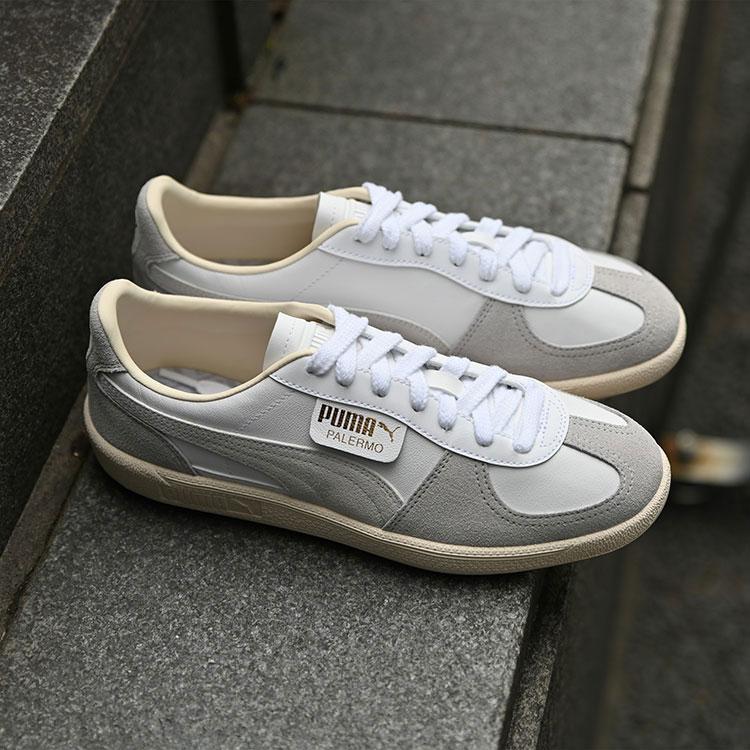 PUMA プーマ PALERMO LTH パレルモ レザー 396464-02 ホワイト PUMA プーマ PALERMO LTH パレルモ レザー 396464-02 ホワイト