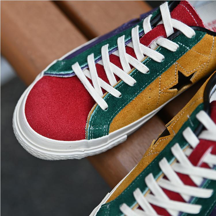【完売品】CONVERSE　ONE STAR J SUEDE 50th CONVERSE (コンバース) ONE STAR J SUEDE MT(MULTI) 35200640