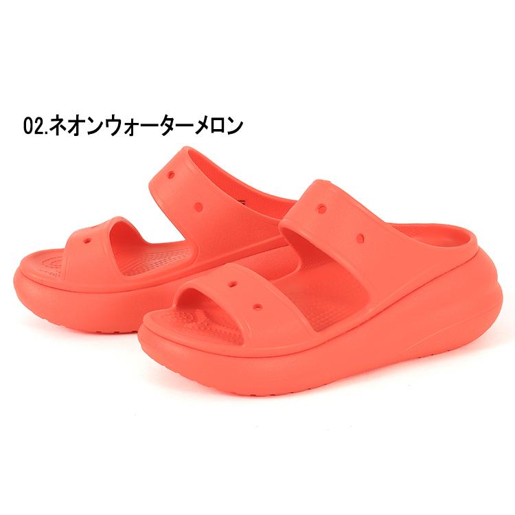 crocs クロックス CRUSH SANDAL クラッシュ サンダル 207670-100