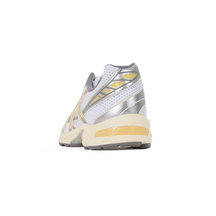 値下げ!!最終価格☆黄色と灰色の不規則な石 ASICS（アシックス） GEL-1130 1202A164-118 ホワイト/イエロー 値下げ