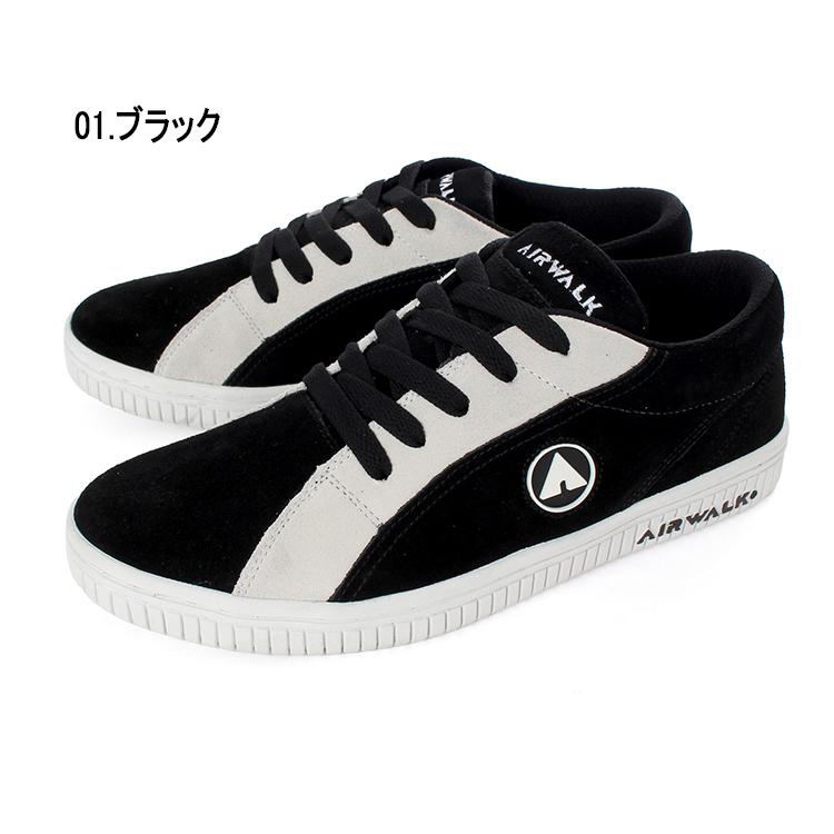 AIRWALK クラシック スニーカー ブラック/グレー エアウォーク AIRWALK CLASSICS ONE GRAY [AWC1003] （GRAY