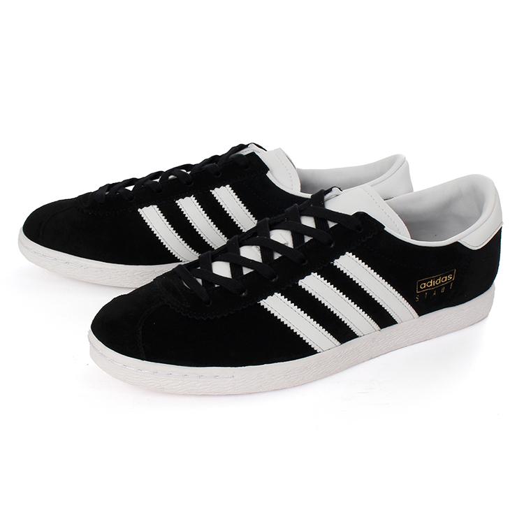田中かえ 立体スタテュー 最終値下げ adidas Originals アディダス STADT JI1882 ブラック/ホワイト 値下げ