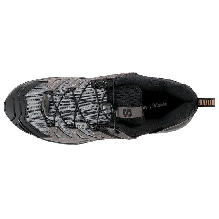 SALOMON サロモン X ULTRA 360 LEATHER GORE-TEX エックス ウルトラ 360 レザー ゴアテックス L47571400 シャークスキン/キャッスルロック | SALOMON | 03