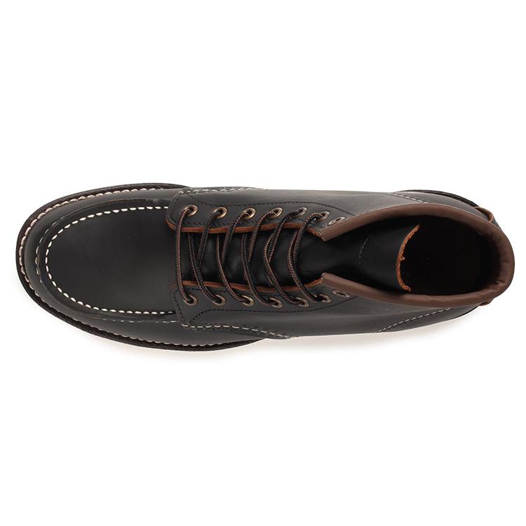Red Wing レッドウィング 6inch CLASSIC MOC 6インチ クラシックモック 8849 ブラック 国内正規品の画像