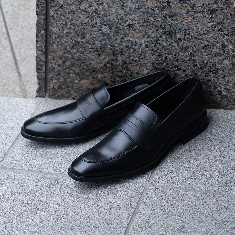 REGAL ブラック リーガルメンズローファー冬革靴　26.5 ビジネスシューズ kanda-mimatsu_regal-walker-146w-b