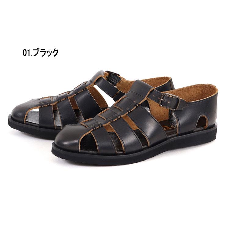 ARGIS（アルジス） メンズ レザーグルカサンダル 81103 値下げしました
