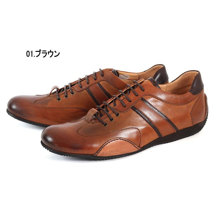 three generations スリージェネレーションズ メンズ レザースニーカー