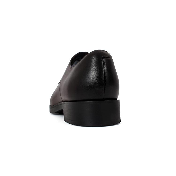 未使用品アシックスウォーキング黒革靴24.5cm　GEL-Biz アシックス ウォーキング（ランウォーク） ASICS WALKING