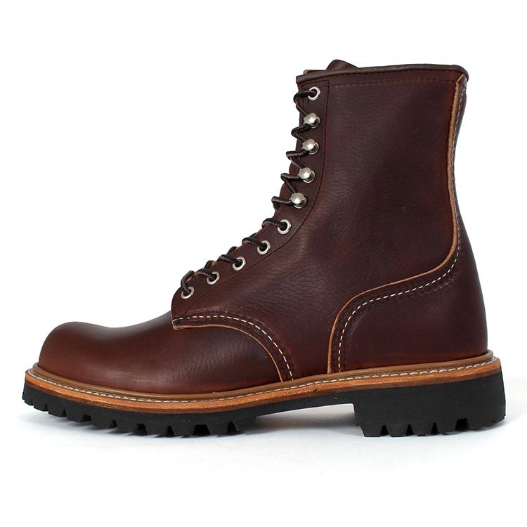 大きいサイズ メンズ ブーツ 28cm 29cm Red Wing レッドウィング 8インチ ロガー 4501 4585 国内正規品の画像