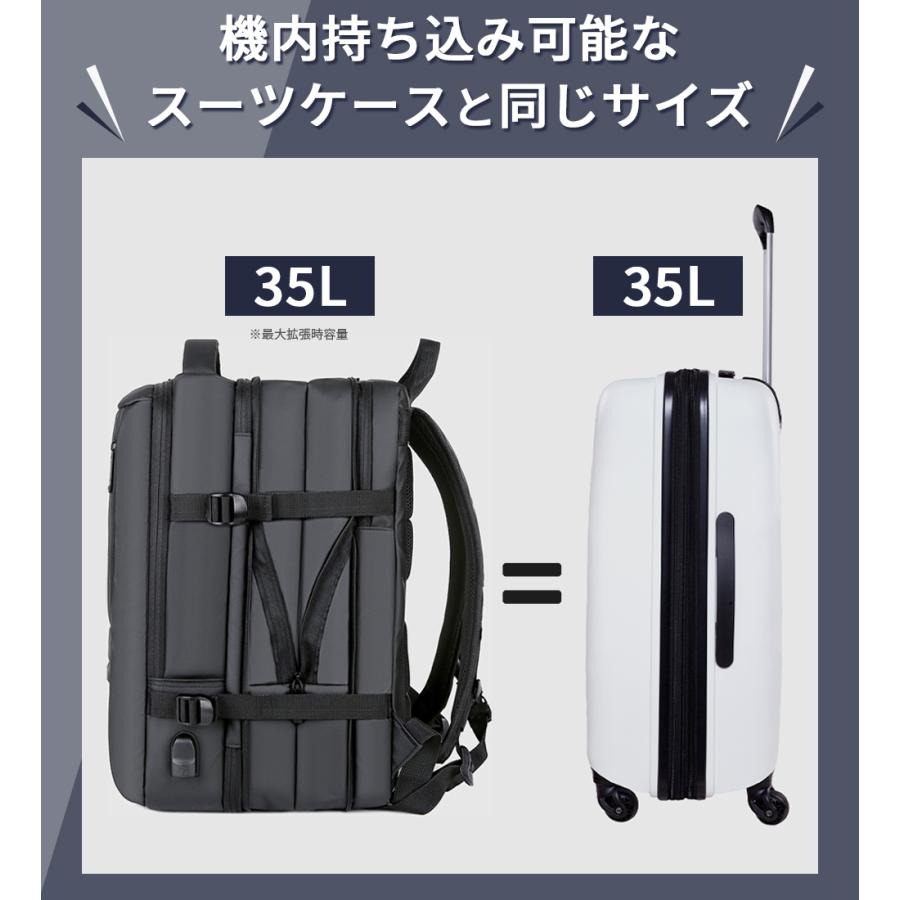 ビジネスリュック メンズ 大容量 軽量 リュックサック 3way PC収納 多機能 バッグ カバン 30代 40代 50代 BALLOT バロット | BALLOT | 04