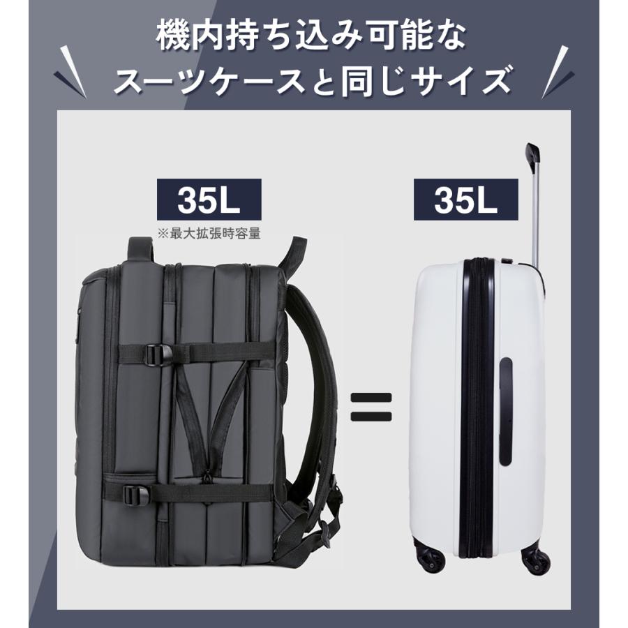 ビジネスリュック メンズ 大容量 軽量 リュックサック 3way PC収納 多機能 バッグ カバン 30代 40代 50代 BALLOT バロット | BALLOT | 06