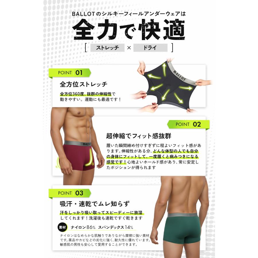【新品】ボクサーパンツ　5枚セット❺ B.V.D ボクサーブリーフ 4L bvd BVD 5枚セット 20%OFF Finest Touch EX