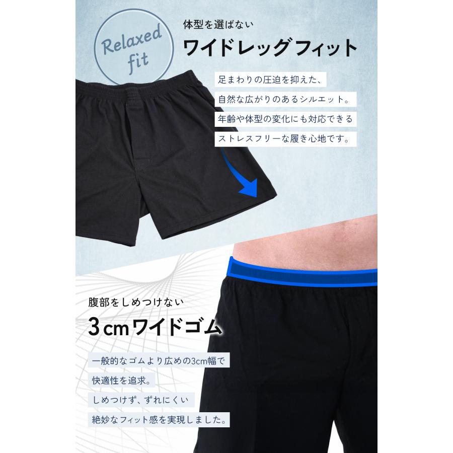 トランクス メンズ セット 下着 無地 ニットトランクス 前開き 4枚組 3l BALLOT バロット | BALLOT | 06