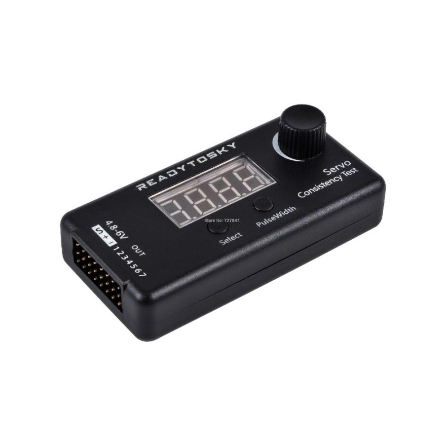 RC 7チャンネル サーボ/ESC テスター パルス幅表示付( ESC サーボ テスター) :h1906-02-001-5600:ネクストホーム ユーショップ - 通販 - Yahoo!ショッピング RC 7チャンネル サーボ/ESC テスター パルス幅表示付( ESC サーボ テスター) :h1906-02-001-5600:ネクストホーム ユーショップ - 通販 - Yahoo!ショッピング