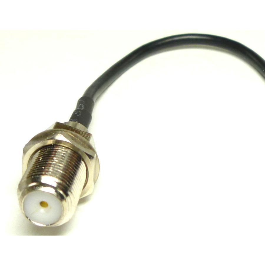 RF アンテナ 変換コネクター L型MCX P-FJ 120mmケーブル付 RF アンテナ 変換コネクター L型MCX P-FJ 120mmケーブル付