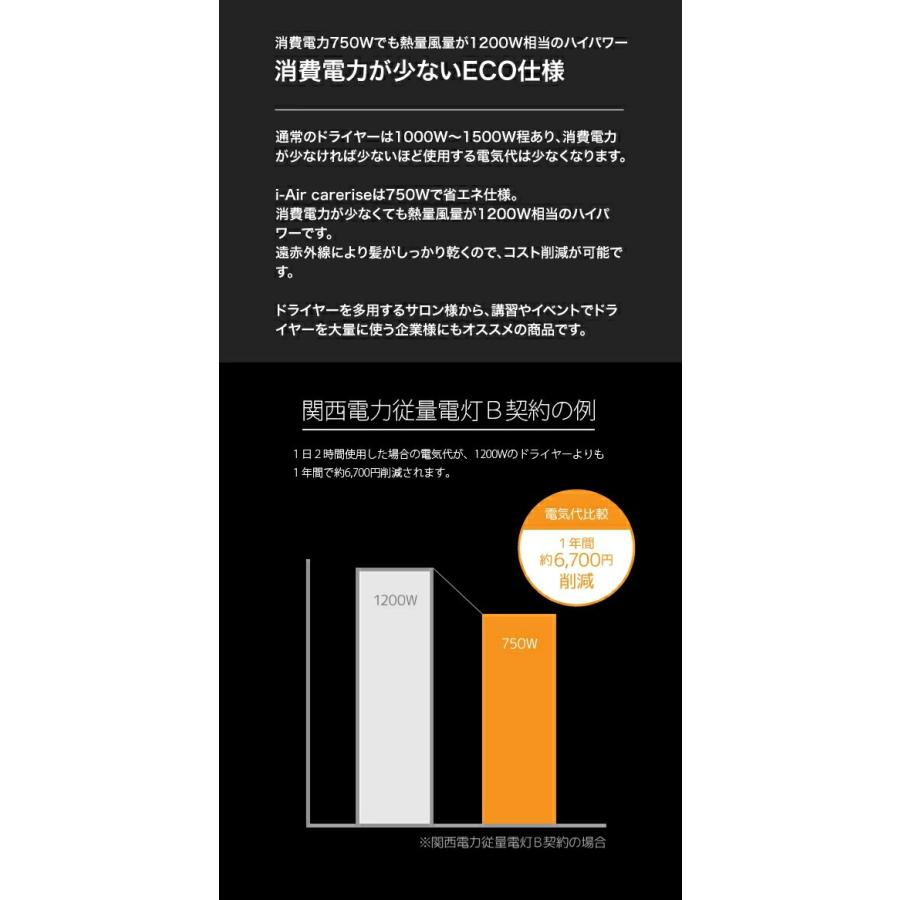 ドライヤー アイエアーケアライズ 【i-Air carerise】 遠赤外線