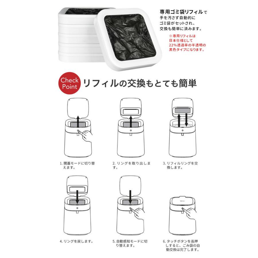 ゴミ箱 自動 スマートトラッシュボックス T 1 townew (トーニュー) 全 