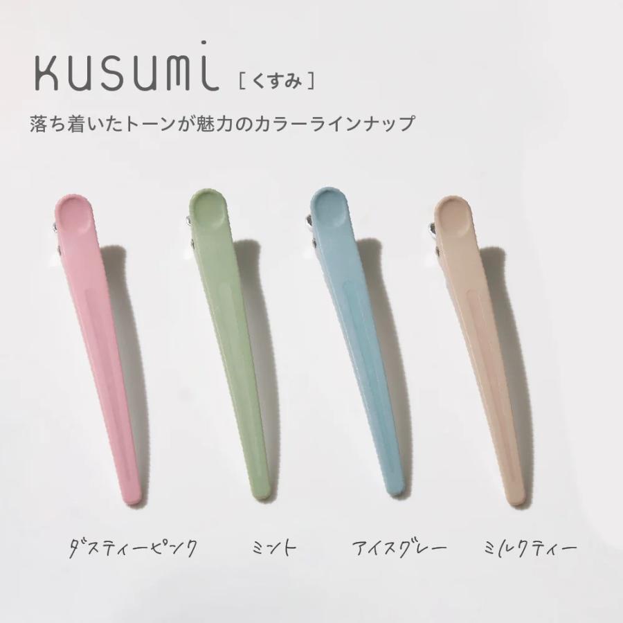 ヘアクリップ アイビル プロクリップ 6本入 全9色 (新色 淡い色 ペール
