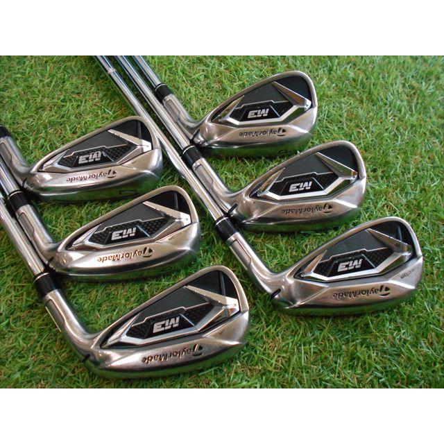 【クリーニング済】TaylorMade M3 テーラーメイドアイアンセット6本 M3アイアン6本セット(5〜P) テイラーメイド