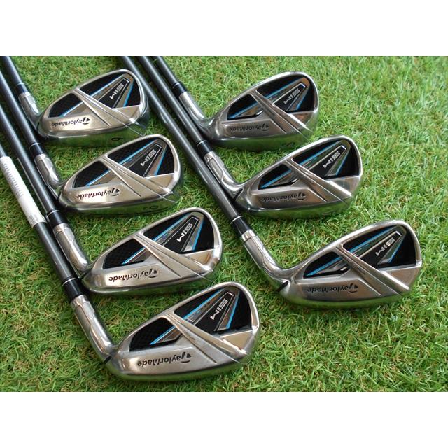 中古 シム マックス アイアン 6〜P A S 7本セット 純正カーボン S 